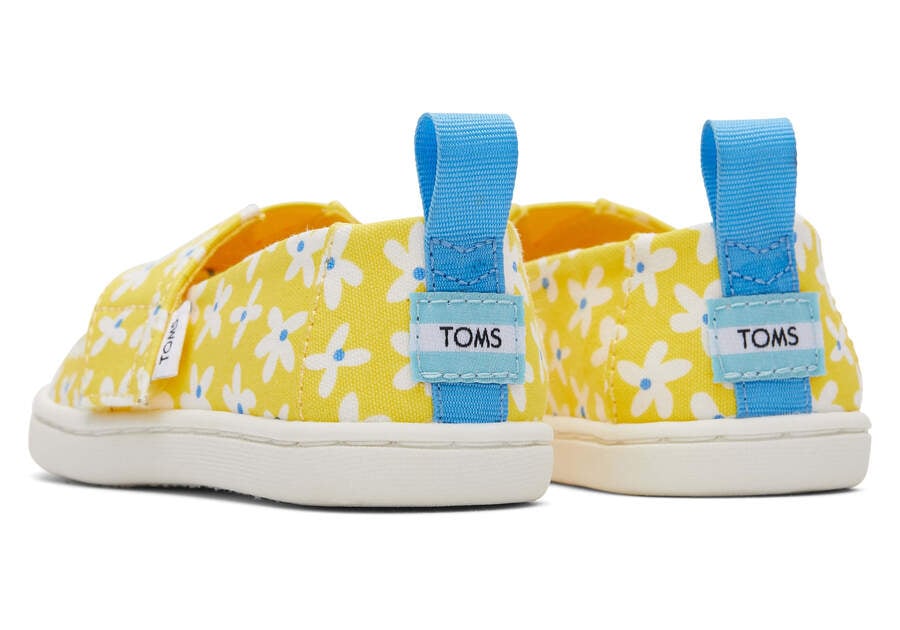 Toms Tiny Alpargata Sun Daisies Alpargatas Kinder Gelb Orange Schweiz | Bestellen Schweiz802-463