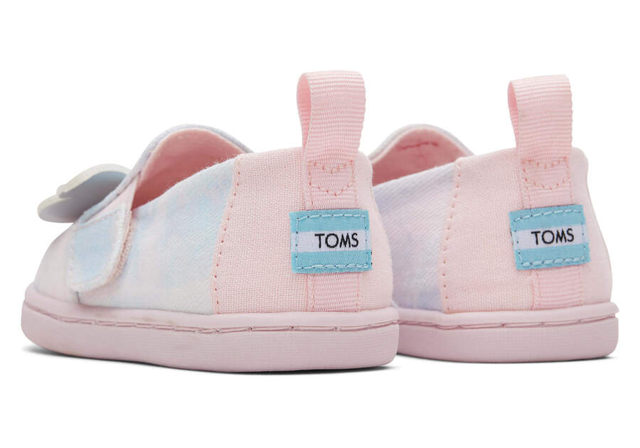 Toms Tiny Alpargata Twin Gore Tie Dye Twill Butterfly Alpargatas Kinder Rosa Schweiz | Bestellen Schweiz329-897