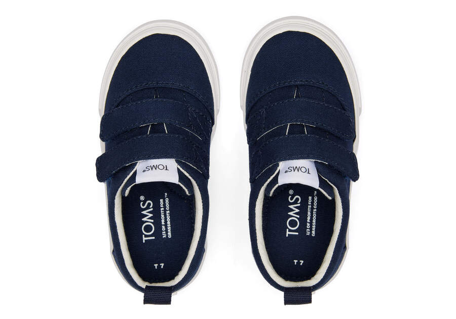 Toms Tiny Fenix Double Riemen Canvas Sneakers Kinder Navy Schweiz | Bestellen Schweiz423-134