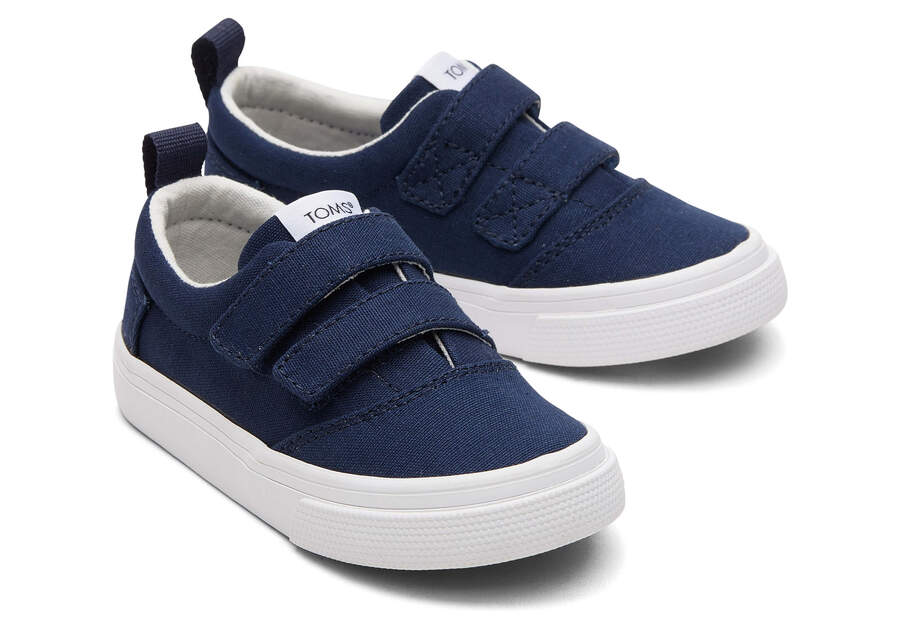 Toms Tiny Fenix Double Riemen Canvas Sneakers Kinder Navy Schweiz | Bestellen Schweiz423-134