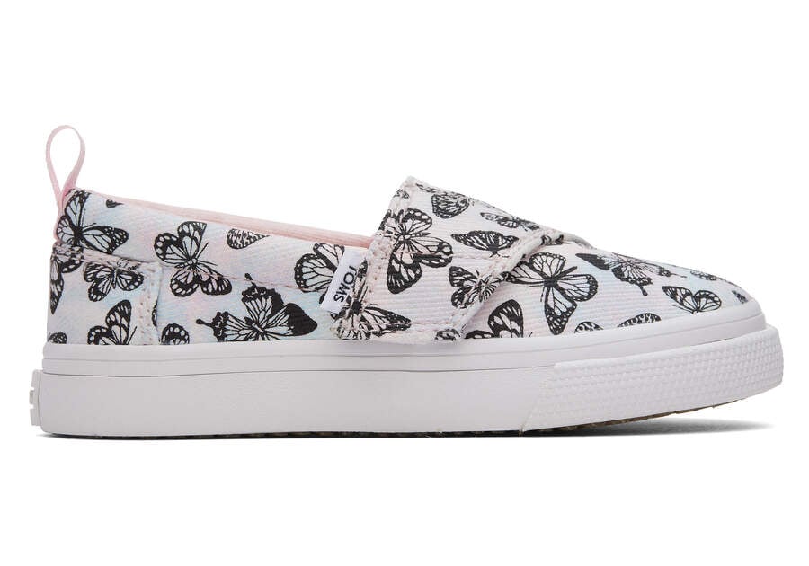 Toms Tiny Fenix Slip-On Butterflies Tie Dye Twill Sneakers Kinder Rosa Schweiz | Bestellen Schweiz970-239