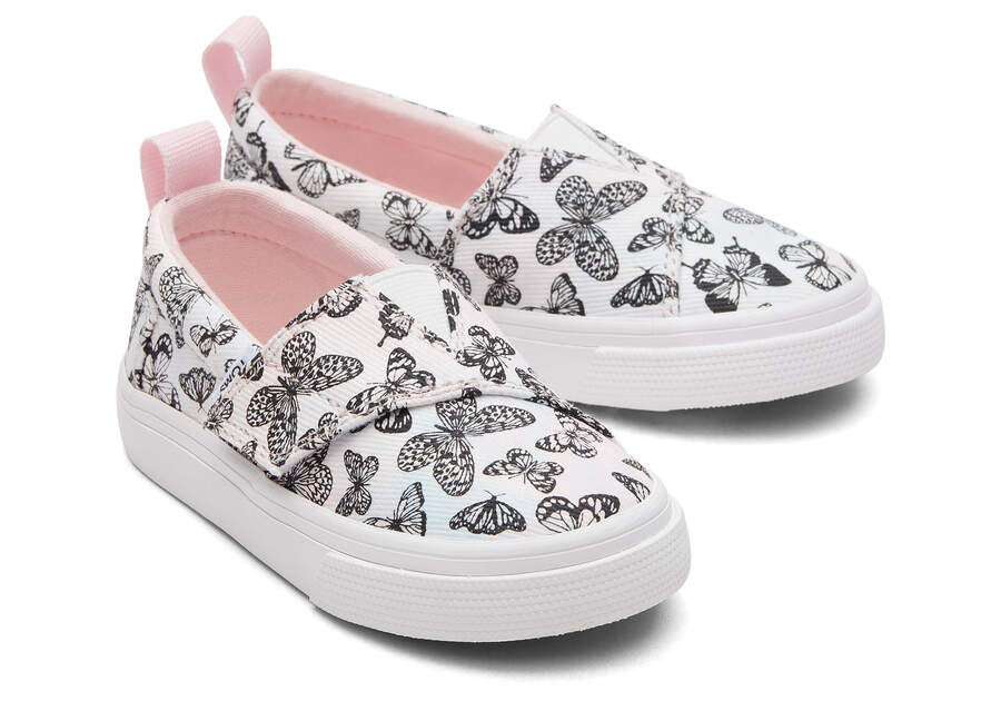 Toms Tiny Fenix Slip-On Butterflies Tie Dye Twill Sneakers Kinder Rosa Schweiz | Bestellen Schweiz970-239