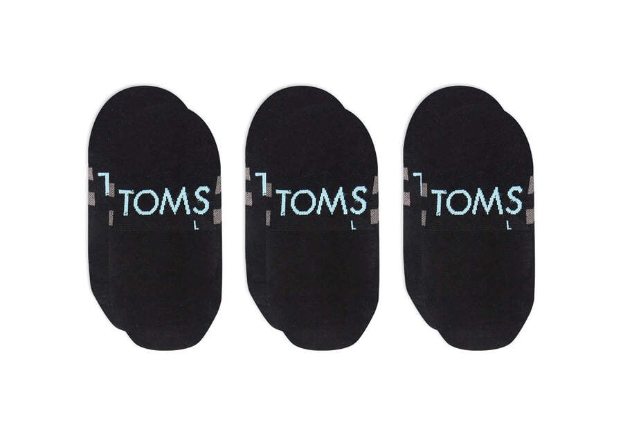 Toms Ultimate No Show Socks Black 3 Pack Socken Damen Schwarz Schweiz | Bestellen Schweiz477-188