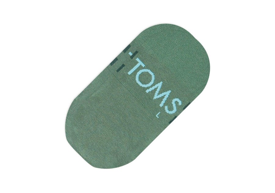 Toms Ultimate No Show Socks Green Socken Herren Grün Schweiz | Bestellen Schweiz379-733