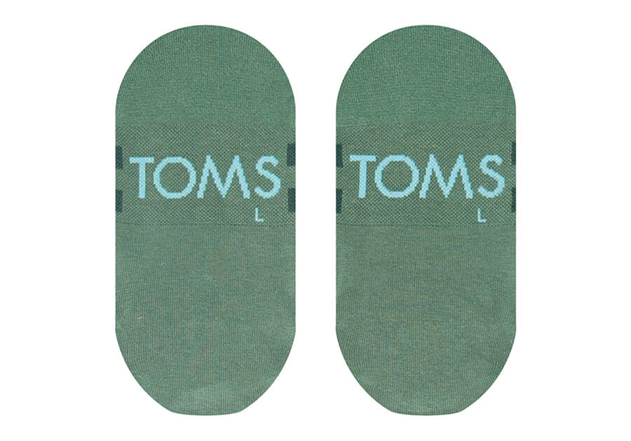 Toms Ultimate No Show Socks Green Socken Herren Grün Schweiz | Bestellen Schweiz379-733