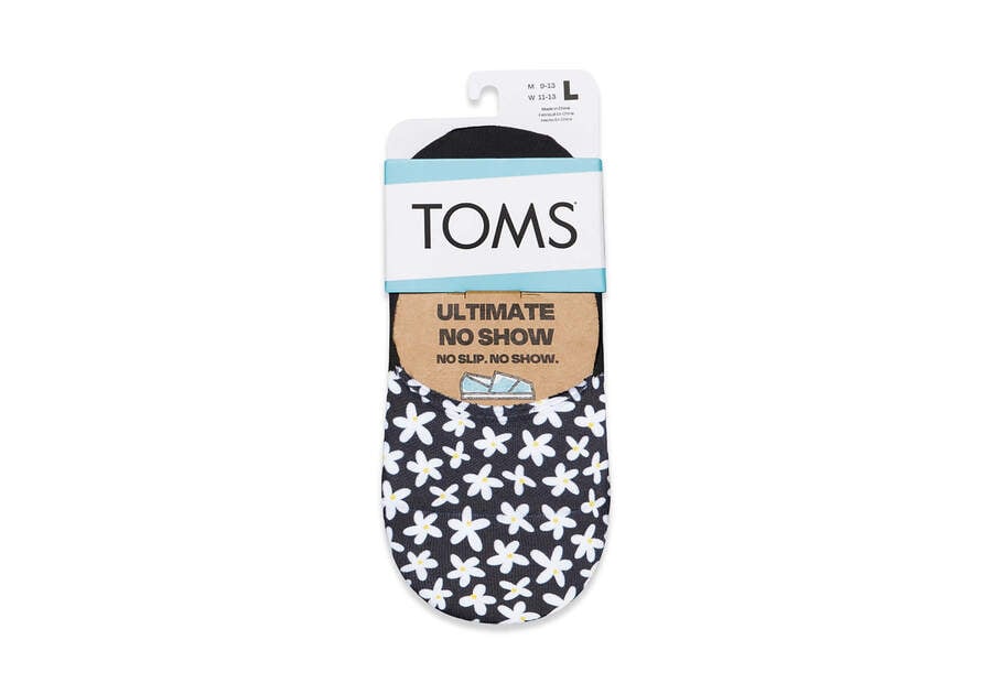 Toms Ultimate No Show Socks Sun Daisies Socken Damen Orange Schweiz | Bestellen Schweiz513-695