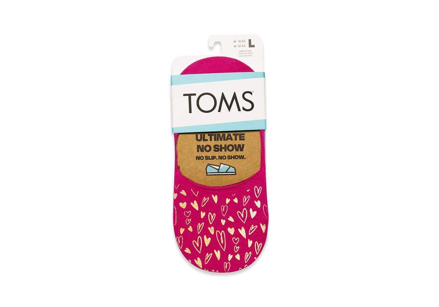 Toms Ultimate No Show Socks Valentines 3 Pack Socken Damen Rosa Mehrfarbig Schweiz | Bestellen Schweiz140-284