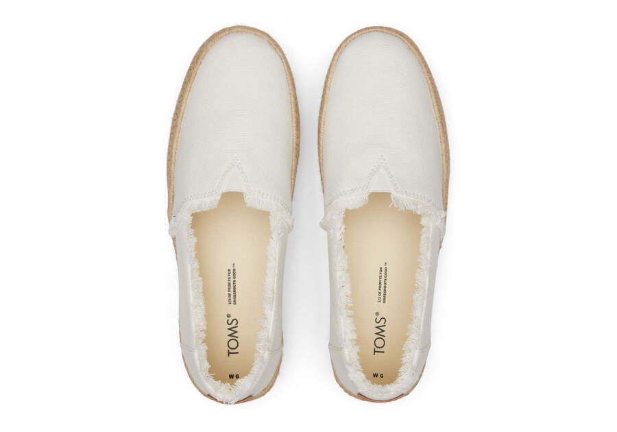 Toms Valencia Plattform Espadrilles Espadrilles Damen Weiß Schweiz | Bestellen Schweiz295-366