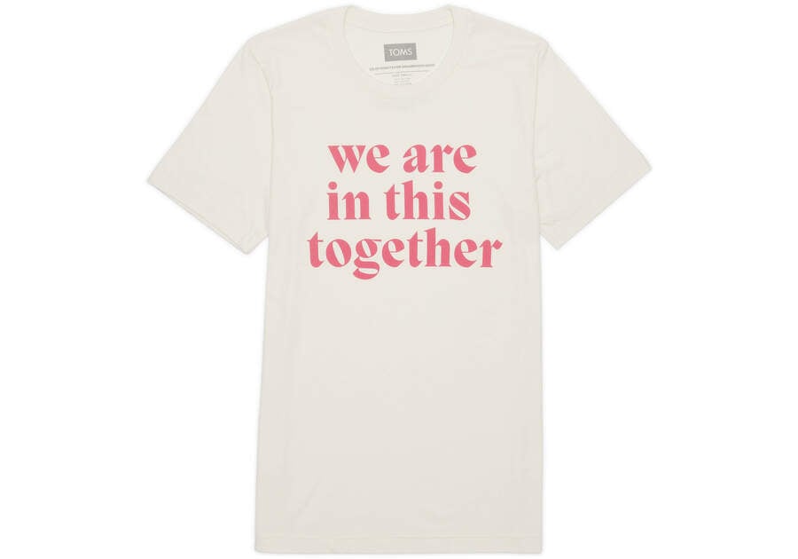 Toms We Are In This Together Tee T-shirts Herren Beige Schweiz | Bestellen Schweiz341-222