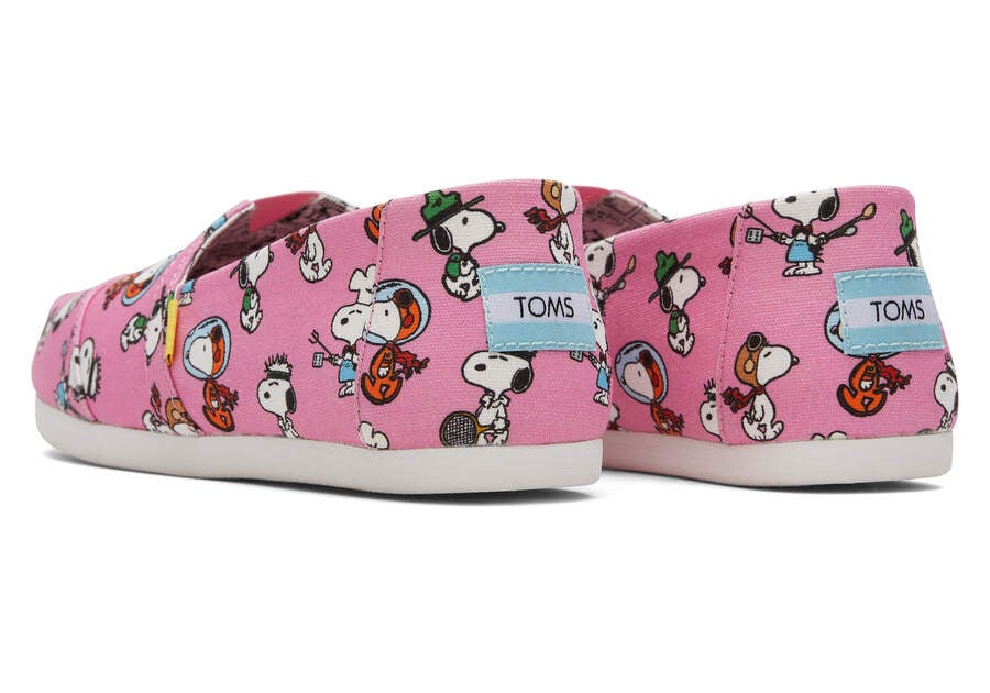 Toms X Peanuts® Alpargata Alpargatas Damen Rosa Schweiz | Bestellen Schweiz800-618