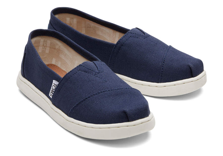 Toms Youth Alpargata Canvas Alpargatas Kinder Navy Schweiz | Bestellen Schweiz294-028