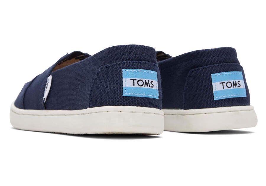 Toms Youth Alpargata Canvas Alpargatas Kinder Navy Schweiz | Bestellen Schweiz294-028