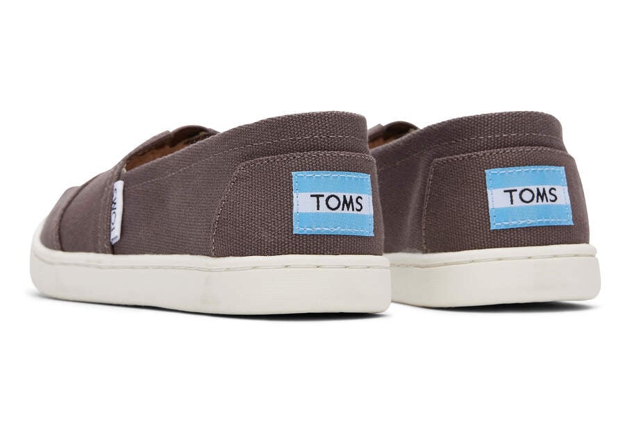 Toms Youth Alpargata Canvas Alpargatas Kinder Grau Schweiz | Bestellen Schweiz877-600