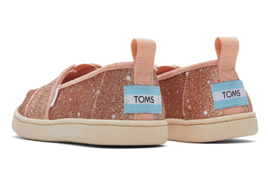 Toms Youth Alpargata Glitter Alpargatas Kinder Rosa Gold Schweiz | Bestellen Schweiz352-414