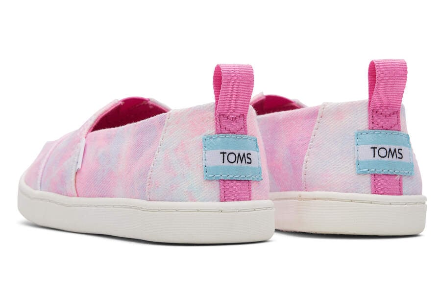 Toms Youth Alpargata Multi Tie Dye Twill Alpargatas Kinder Rosa Mehrfarbig Schweiz | Bestellen Schweiz187-342