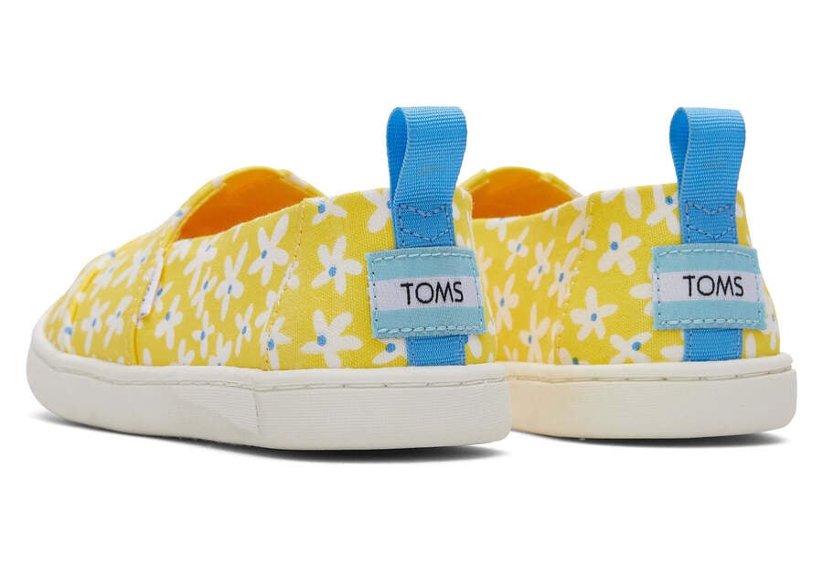 Toms Youth Alpargata Sun Daisies Alpargatas Kinder Gelb Orange Schweiz | Bestellen Schweiz435-324