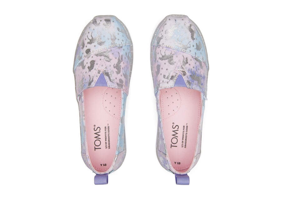 Toms Youth Alpargata Unicorn Alpargatas Kinder Helllila Schweiz | Bestellen Schweiz339-374