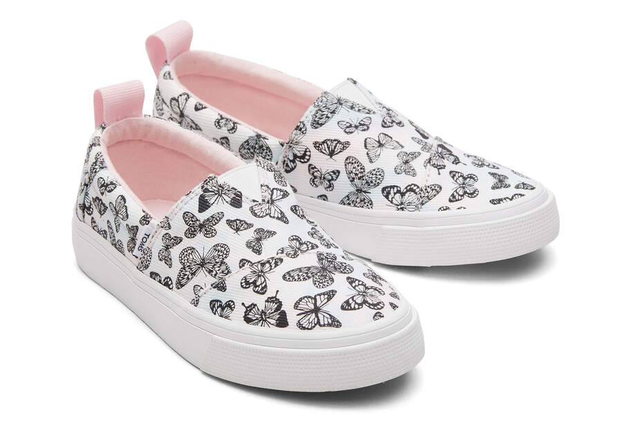 Toms Youth Fenix Slip-On Butterflies Tie Dye Twill Sneakers Kinder Rosa Schweiz | Bestellen Schweiz925-006