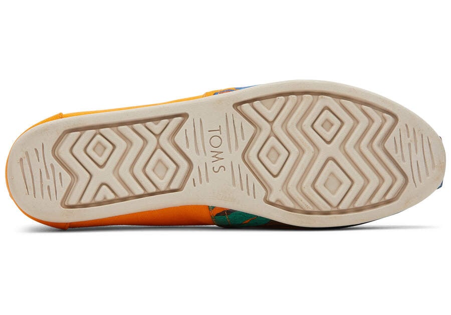 Toms x Stephanie Mercado Alpargatas Damen Orange Schweiz | Bestellen Schweiz460-679