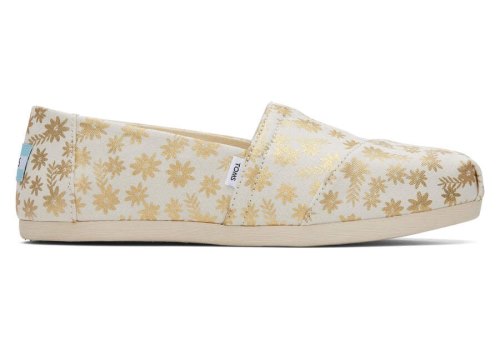 Toms Alpargata Floral Blooms Alpargatas Damen Beige Schweiz | Bestellen Schweiz400-351