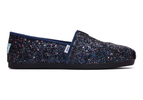 Toms Alpargata Glitter Alpargatas Damen Blau Schweiz | Bestellen Schweiz860-078