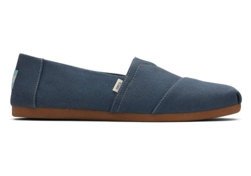 Toms Alpargata Heritage Canvas Alpargatas Herren Navy Schweiz | Bestellen Schweiz632-320