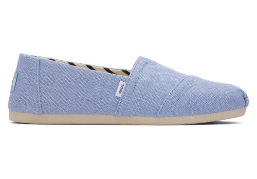 Toms Alpargata Heritage Canvas Alpargatas Damen Blau Schweiz | Bestellen Schweiz652-719