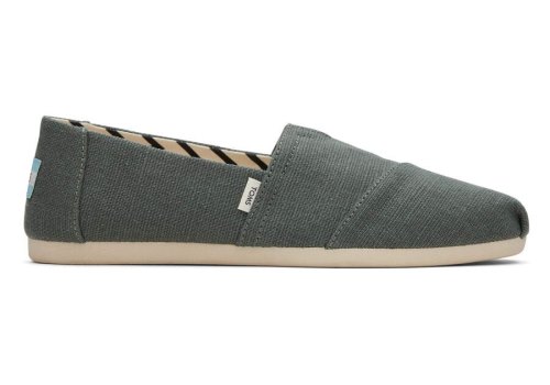 Toms Alpargata Heritage Canvas Alpargatas Damen Grün Schweiz | Bestellen Schweiz689-012