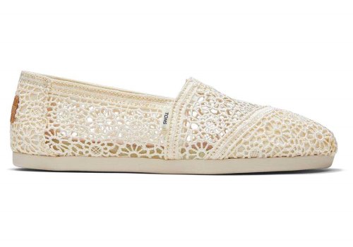 Toms Alpargata Moroccan Crochet Alpargatas Damen Beige Schweiz | Bestellen Schweiz965-623