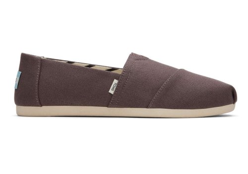 Toms Alpargata Recycled Baumwoll Canvas Alpargatas Damen Grau Schweiz | Bestellen Schweiz074-363