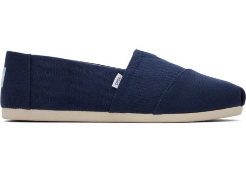 Toms Alpargata Recycled Baumwoll Canvas Alpargatas Herren Navy Schweiz | Bestellen Schweiz747-668