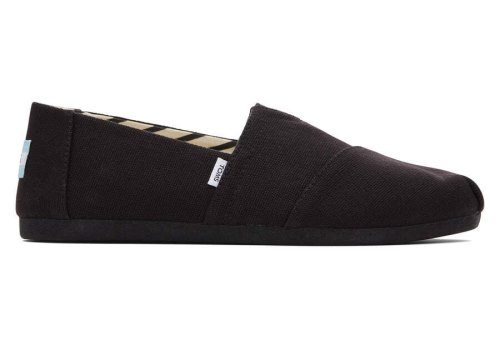 Toms Alpargata Recycled Baumwoll Weite Breite Alpargatas Damen Schwarz Schweiz | Bestellen Schweiz028-479