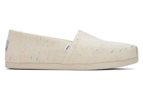 Toms Alpargata Speckled Recycled Baumwoll Alpargatas Damen Beige Schweiz | Bestellen Schweiz048-673