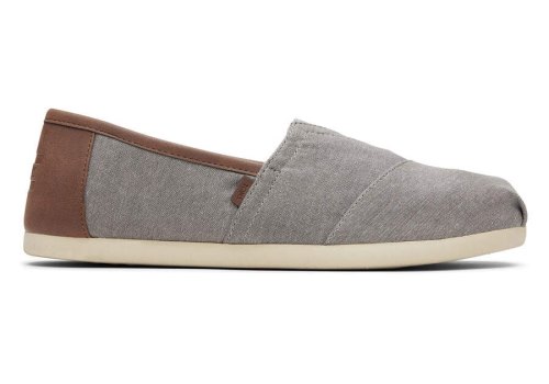 Toms Alpargata Synthetik Trim Alpargatas Herren Grau Schweiz | Bestellen Schweiz719-670