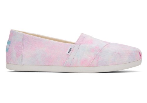 Toms Alpargata Tie-Dye Alpargatas Damen Rosa Schweiz | Bestellen Schweiz668-601