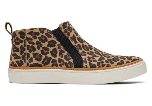 Toms Bryce Slip On Sneakers Damen Braun Leopard Schweiz | Bestellen Schweiz018-560