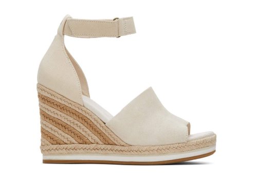 Toms Marisol Wedge Heel Hohe Schuhe Damen Beige Schweiz | Bestellen Schweiz196-691