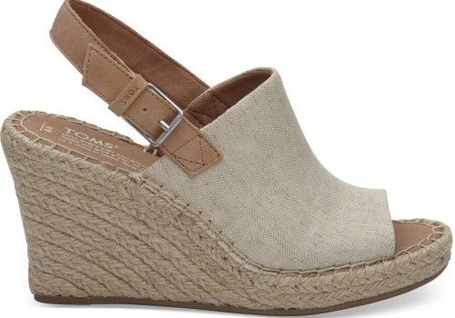 Toms Monica Wedge Heel Hohe Schuhe Damen Beige Schweiz | Bestellen Schweiz839-264