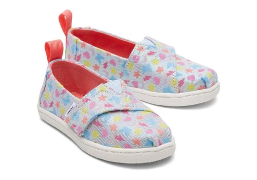 Toms Tiny Alpargata Glimmer Charms Alpargatas Kinder Blau Schweiz | Bestellen Schweiz170-874