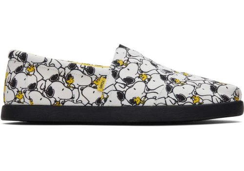 Toms X Peanuts® Alp Fwd Alpargatas Herren Weiß Schweiz | Bestellen Schweiz049-198