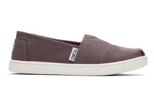 Toms Youth Alpargata Canvas Alpargatas Kinder Grau Schweiz | Bestellen Schweiz877-600